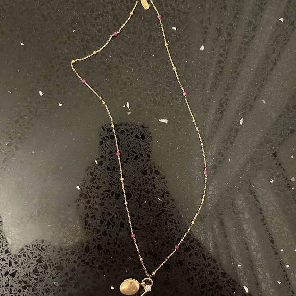 Retro gold necklace by anthropologie - Picture 3 of 3